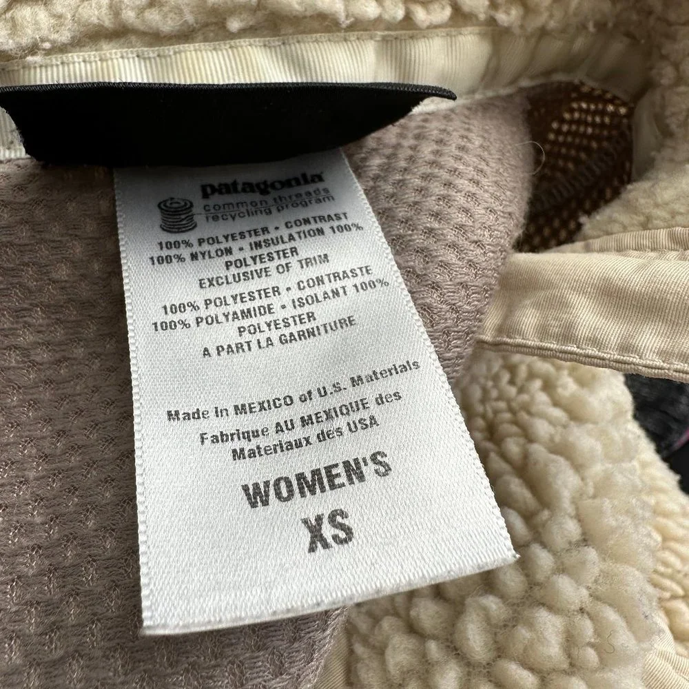 Patagonia Retro-X Fleece Vest Ivory - Picture 2 of 4